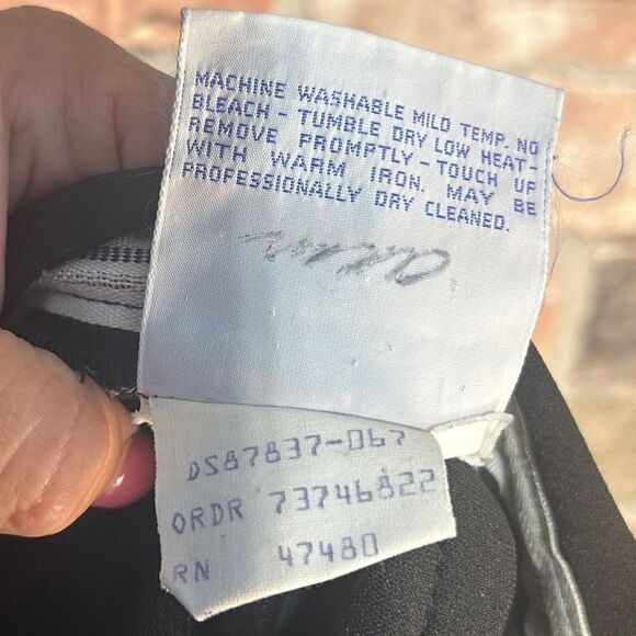 5 for $25🔥Vintage Cheerleader Spirit Leaders Black Pleated Skirt Juniors Size 9 - Picture 4 of 8